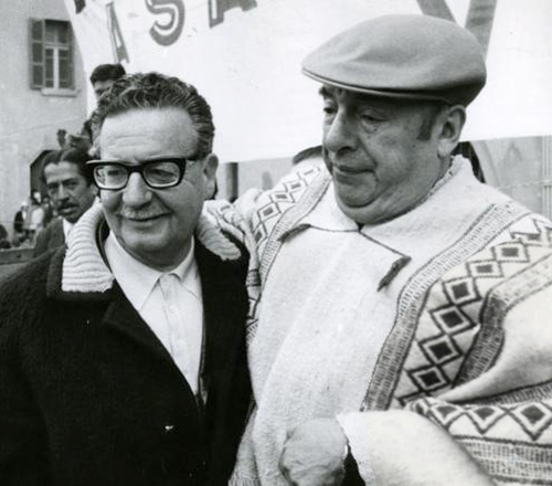  Salvador Allende et Pablo Neruda 