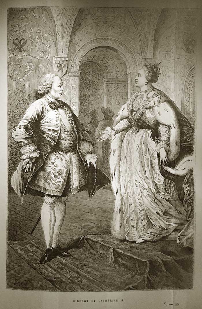  Diderot et Catherine II 