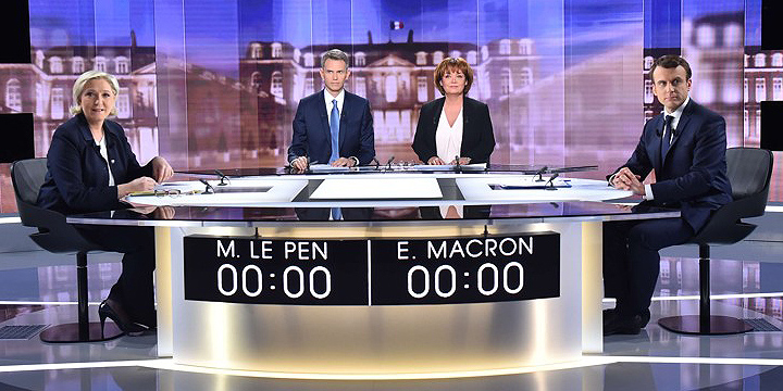  Dbat Le Pen versus Macron 