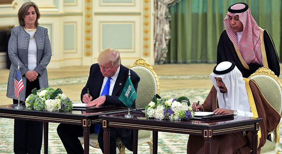  Prsident Trump et le Roi Salmane 
