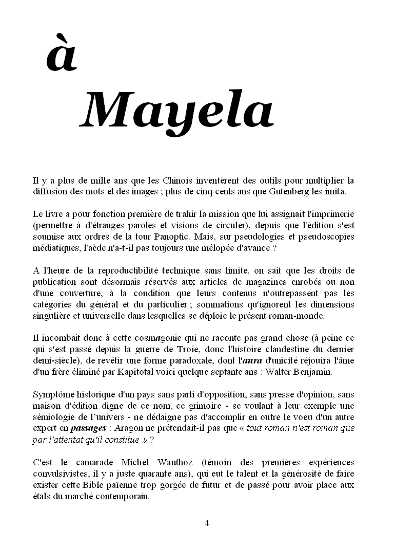  à Mayela 