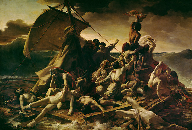  Le Radeau de la Méduse - 1818 - Théodore Géricault 