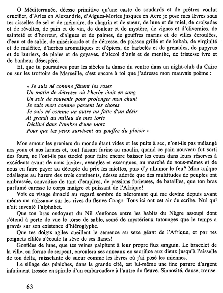  Mémoire du Temps page 63 