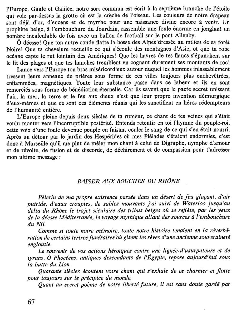  Mémoire du Temps page 67 